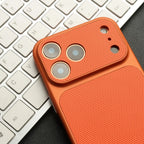 Vintage Leather Diamond Textured iPhone Case 8