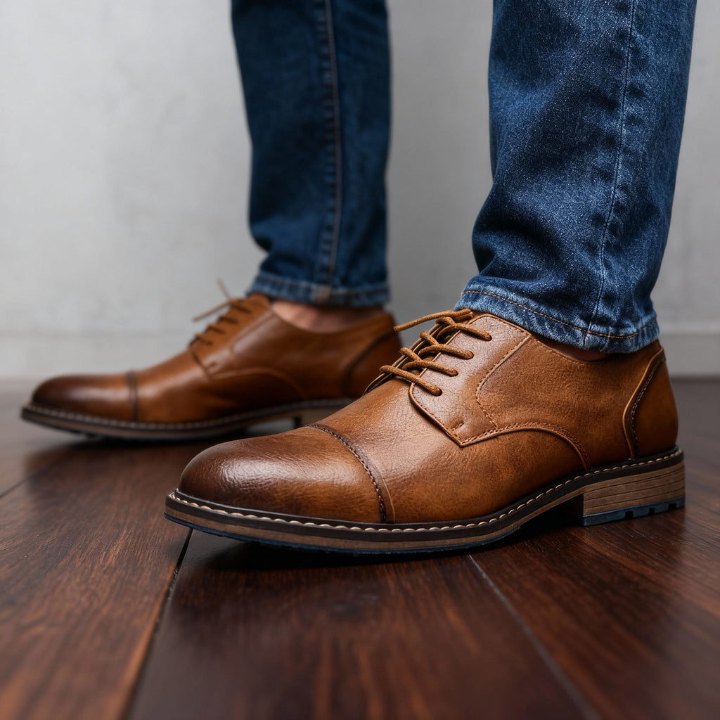 Vittorio Cap-Toe Derby Shoe3