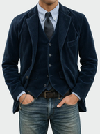 Wesley Corduroy Blazer Set 0