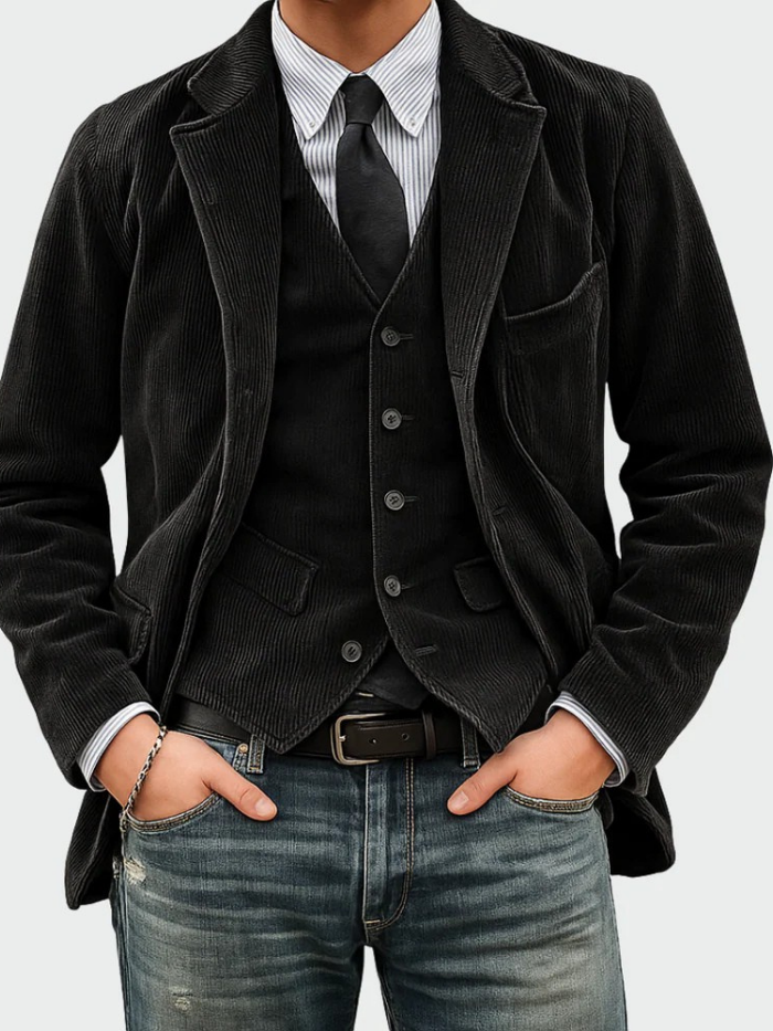 Wesley Corduroy Blazer Set 3