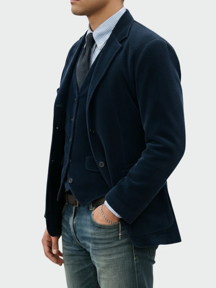 Wesley Corduroy Blazer Set 4