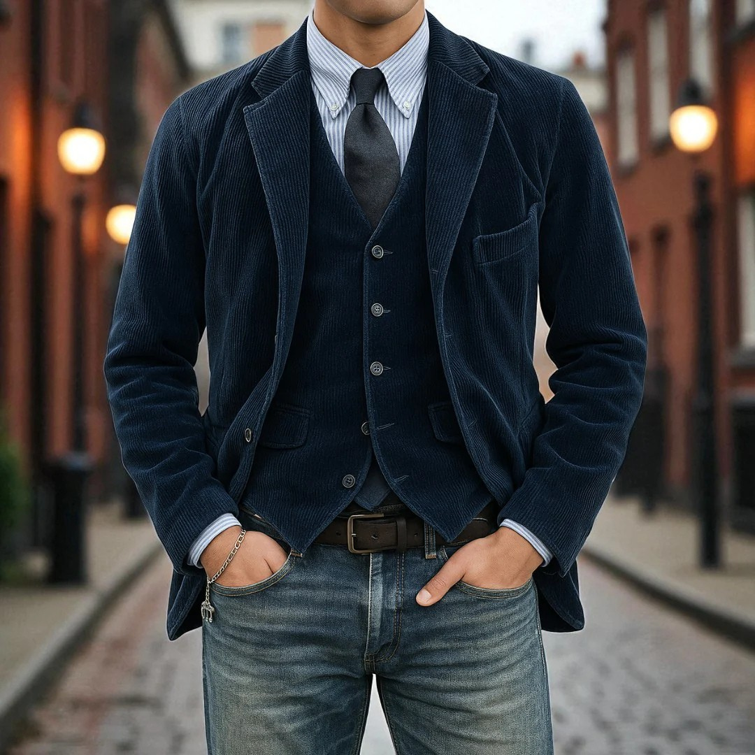 Wesley Corduroy Blazer Set 7