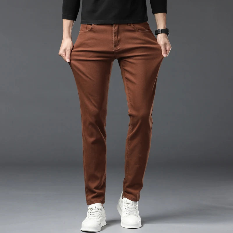 Wesley High-Stretch Denim Trousers 4