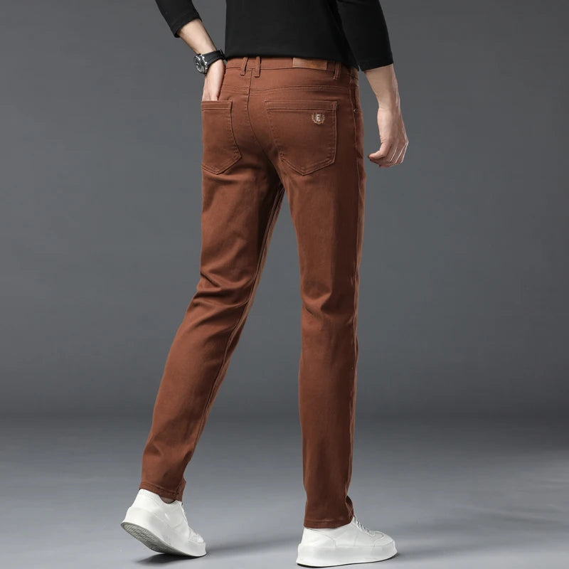 Wesley High-Stretch Denim Trousers 5