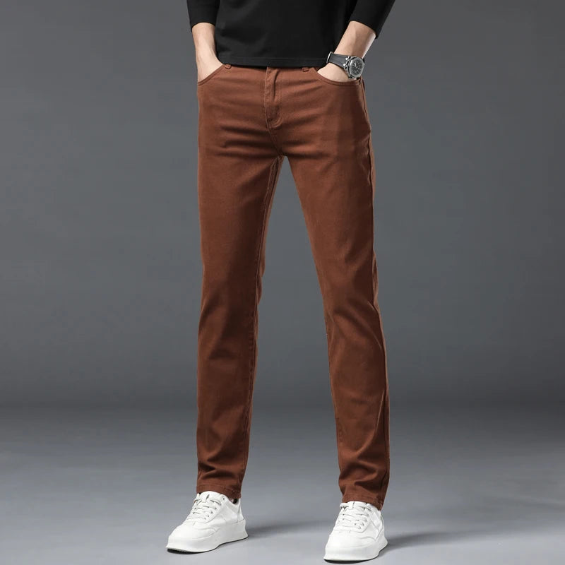 Wesley High-Stretch Denim Trousers 6