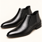 Lucca Comfort Dress Shoes — Black — studio