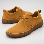 Renzo Suede Slip-On Loafers — Brown — hero