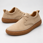 Renzo Suede Slip-On Loafers — Khaki — hero