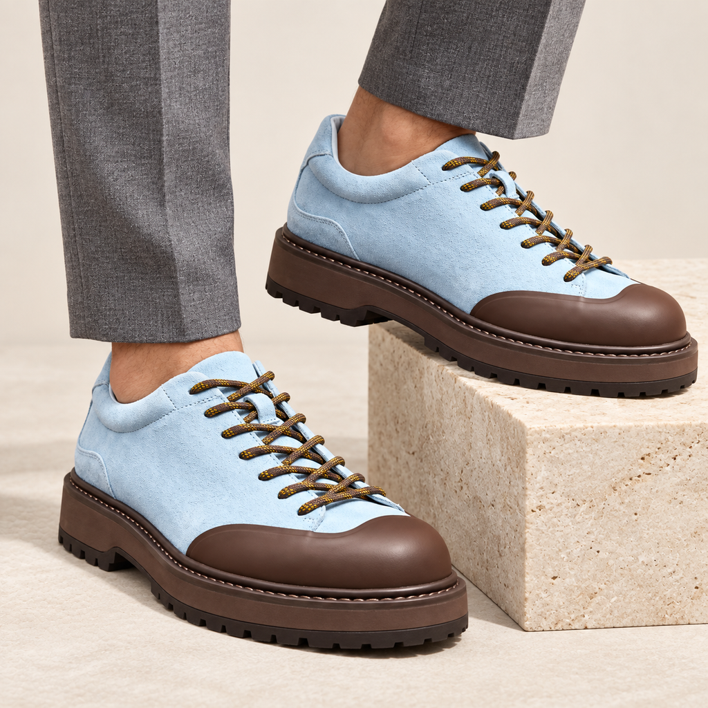 Vittorio Light Blue — worn