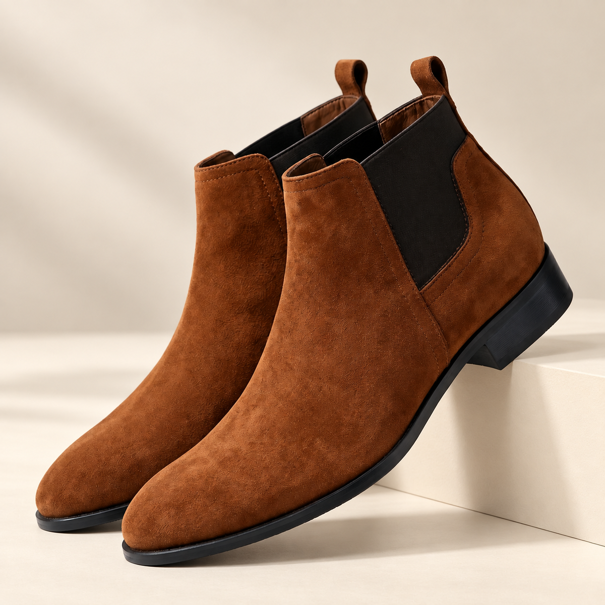 Weston Chelsea Boots in Brown — brown-hero