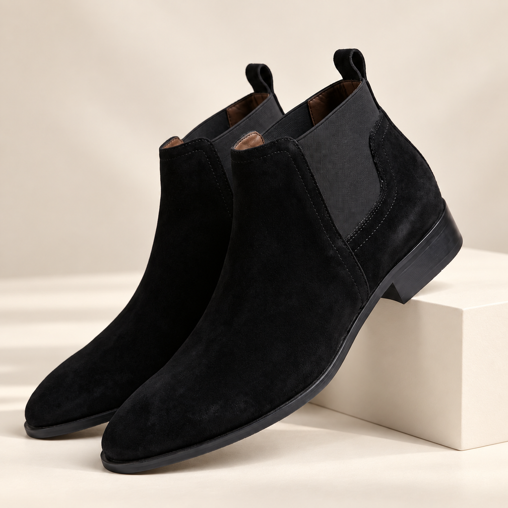 Weston Chelsea Boots in Black — black-hero