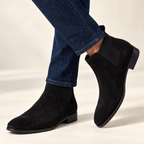 Weston Chelsea Boots in Black — black-on-foot